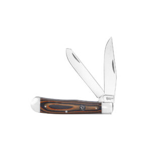 Cattleman Trapper Cowhand Knives in brown