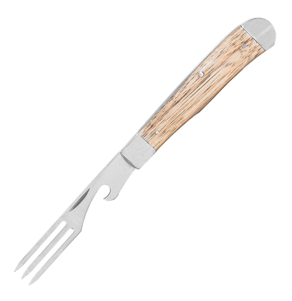 Chuckwagon Knife Multi-tool fork open